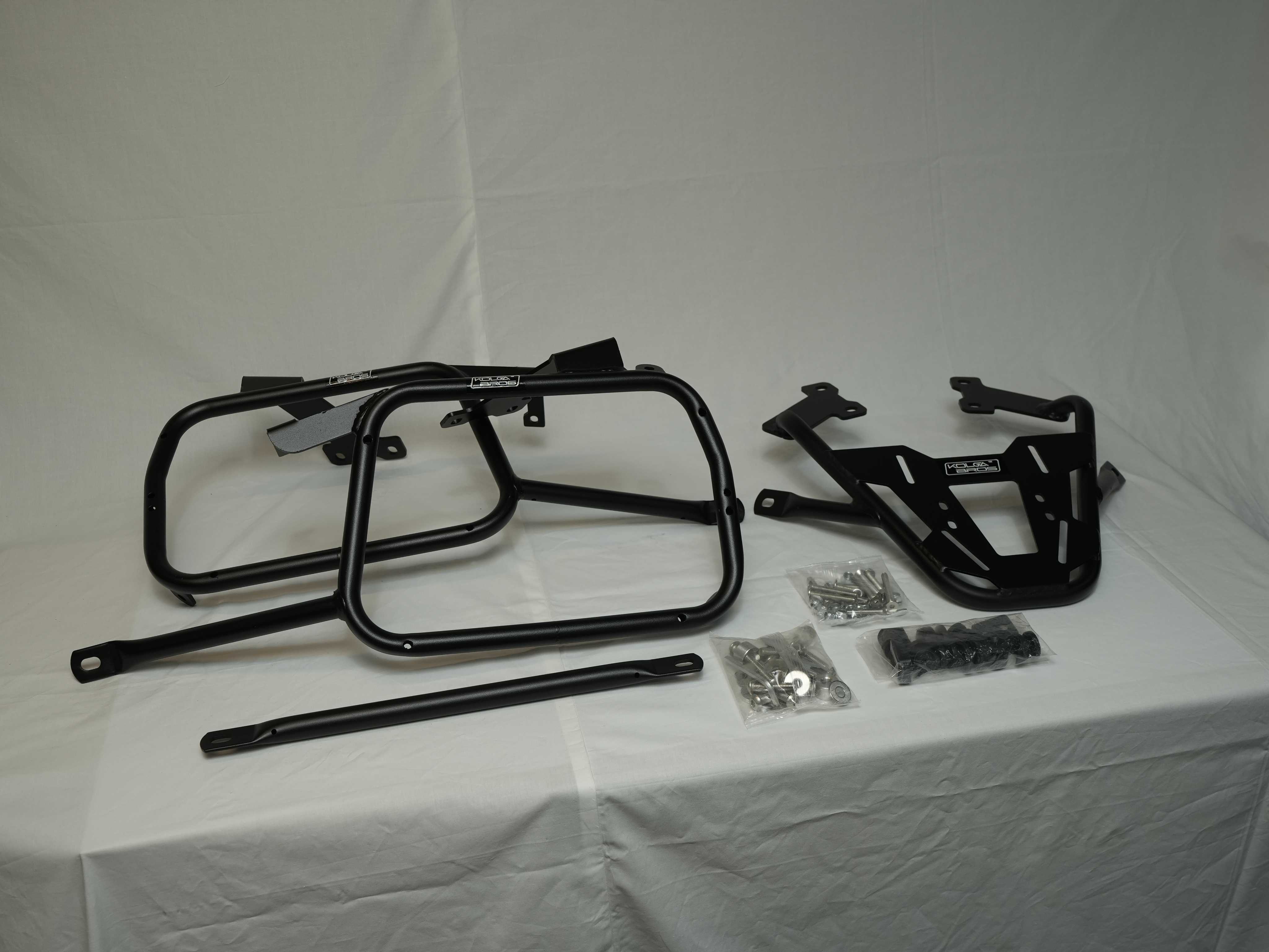 Tail rack + Side frame for Honda CB500/NX500,Black
